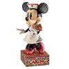 Disney Traditions designed by Jim Shore for Enesco Minnie Nurse Figurine 8 IN