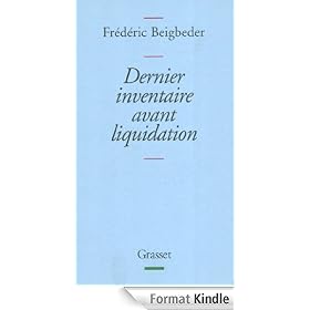 Dernier inventaire avant liquidation