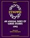 Synopsis 1992: An Annual Index of Greek Studies (New Directions in Therapeutic Intervention)