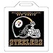 PITTSBURGH STEELERS 14X14 INCH SEAT CUSHION.