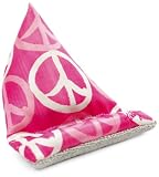 Toddy Gear POK-W05 Universal Wedge Stand and Screen Cleaning Cloth for iPhone and Other Mobile Devices - Retail Packaging - Power to the Pink