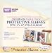12x12 Strap Hinge Slip-On Page Protectors, 20/Pkg.