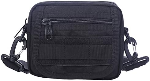Chalmart Men's Travel Climbing Sling Backpack Black One Size