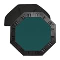 8 Player Octagonal Poker Game Table top - Dark Green (48")