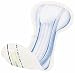 The Abri-San® range forms a complete system for all degrees of incontinence. The pads shown on this website have all been designed to meet the demands of moderate to heavy incontinence, and should be used together with special fitting underwear. Security, mobility and comfort have been the key aims in developing this range to help deliver Abena's over-all objective of improving the quality of life. Product Info: 1. The anatomical shape combined with a soft elastic border ensures a snug fit, this increasing comfort and security. 2. The use of long cellulose fibers, superabsorbent polymers, a unique fiber separation technique, and an additional core in the center provide for maximum absorption, strength and dispersion of the liquid absorbed. 3. A Top-Dry acquisition layer and embossed channels assist this process, while increasing dryness and user comfort. 4. Soft, highly repellent and reliable leakage barriers, extending right to the edge, ensure unrivalled leakage protection in all situations. On the bigger pads, a built-in cross barrier offers optimum protection against rear leakage. 5. An external wetness indicator facilitates the work of care staff. 6. Air Plus breathable textile-like back sheet provides increased comfort and minimizes the risk of skin irritation. Both heat and humidity penetrates the Air Plus Backing faster than plastic backing. This means reduced risk of skin irritations and uncomfortable temperatures. In addition, the new backing is soft and noiseless. 7. The white backsheet with the printed color code offers optimum discretion. Size: 11.8" x 24.8" Absorbs 1400ml PLEASE NOTE: NO ADHESIVE STRIP - FITTING PANT IS REQUIRED
