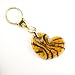 Murano Glass Keyring Jewelry - Charlotte Keyring Brown