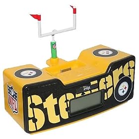 Click here to buy Zeikos Pittsburgh Steelers Slumber Dock.