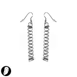 SG Paris Fish Hook Gun Metal Gri Fonce/Hematite Earrings Fish Hook Metal the Essential Women Metallic Addict the Essential Object Others