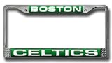 Boston Celtics Laser Chrome Frame