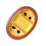 Pfaltzgraff Pistoulet 3-Section 16-Inch Serving Tray