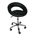 Arbeitshocker Drehhocker Rollhocker Dreh Roll Hocker Schwarz M26