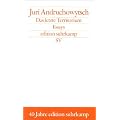 Das letzte Territorium: Essays (edition suhrkamp)