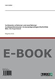 Suchmuster erfahrener und unerfahrener Suchmaschinennutzer im deutschsprachigen World Wide Web. Ein Experiment