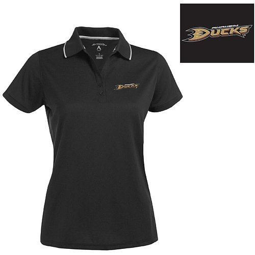 Antigua Anaheim Ducks Women's Impact Polo Shirt Medium