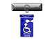 JL Safety Mirortag Silver - a Novel Holder for Louisiana & Indiana Handicap Parking Placard & Other Hang Tag Permits. Magnetically Display & Remove Your Tag. Holder only, Tag not Included