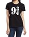 Peceony 9 3/4 Letter Print Women T-shirts