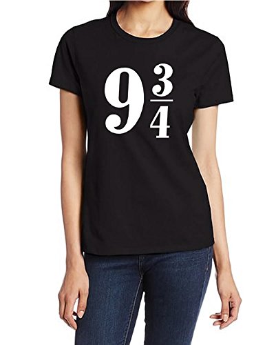 Peceony 9 3/4 Letter Print Women T-shirts