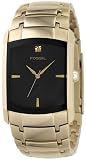 Fossil Men's Black Diamond Dial Watch
