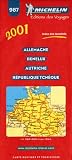Michelin Germany Deutschland, Benelux, Austria Osterreich, Czechrepublic Tschechien (Michelin Country Maps)