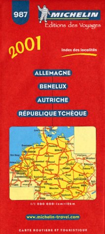 Michelin Germany Deutschland Benelux (Road Maps)