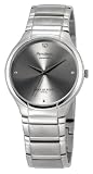 Armitron Men's Diamond Collection Silver-Tone Watch #204189GRY