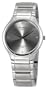 Armitron Men's 204189GRY Diamond Accented Stainless Steel Silver-Tone Dress Watch