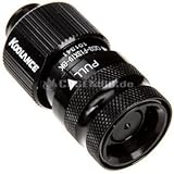 Koolance QD3-FS13X19-BK QD3 Female Quick Disconnect No-Spill Coupling, Compression for 13mm x 19mm (1/2in x 3/4in) *Black*