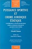 Revue LGDJ  / Puissance sportive et ordre juridique étatique