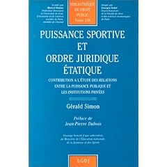 Puissance sportive et ordre juridique �tatique