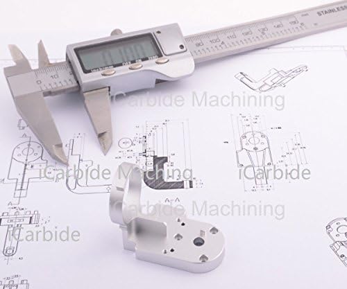 DJI Phantom 3 Gimbal Yaw &amp; Roll Arm Replacement DIY KIT HRC55 Aerometal Al-Mg-Si Alloy CNC Manufactured ( 2PCS SET ) MADE IN USA