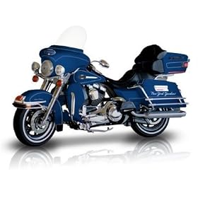 1:12 Scale All Star Game 2008 Harley Davidson in Blue