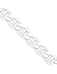13.5mm, Sterling Silver, Anchor Chain, 18 inch