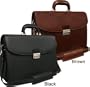 APC Functional Leather Executive Briefcase - Black