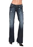 Paige Denim Women's Laurel Canyon Boot Cut Jean Rebel