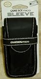Black Game Boy Micro Sleeve Case Pouch