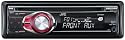 JVC KD-R301 CD/MP3/WMA Car Stereo with Front Aux Input -Red Illumination