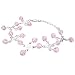The Stainless Steel Jewellery Shop - Fashion Greek Key Crystal Glass Beads Ball Charm Bracelet/Ankle