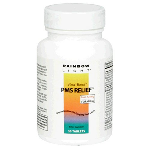 Rainbow Light PMS Relief Food-Based Dietary Supplement Tablets, 30-Count Bottles (Pack of... by PMS Relief