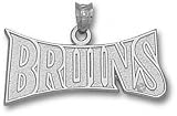 UCLA Bruins Solid Sterling Silver ''BRUINS'' Pendant