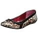 Naughty Monkey Women's Tabloid  Flat,Brown,8.5 M