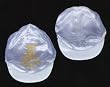 Baptism Hat with Guardian Angel and Gold or Silver Lettering, in Spanish