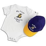 Lakers adidas Infants NBA Cap & Bodysuit Set