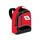 #8 Dale Earnhardt Jr. Nylon Red & Black Backpack