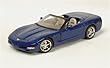AutoArt 1/18 2004 Chevy Corvette Convertible Commemorative Edition - Metallic Blue