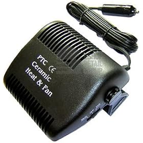 All Ride 12 Volt Ceramic Fan Heater For Cars Vans Caravans and Boats
