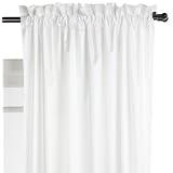52-Inch by 84-Inch Whisper Thermal Backed Pole Top Panel, Off White by 