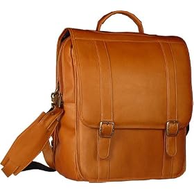 David King Leather 362 Convertible Backpack Briefcase Backpacks