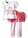 Mud Pie Baby Girls' 2 Piece Bunny Tutu Set, Pink, 12-18 Months