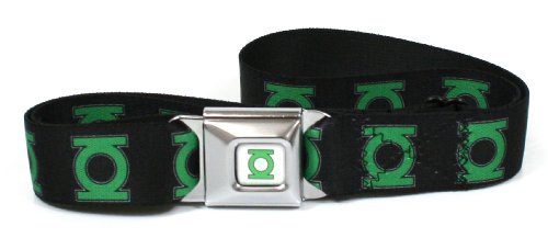  Green Lantern Logo Seatbelt Belt