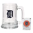 Detroit Tigers MLB Boilermaker Set - Primary Logo by Great American Products